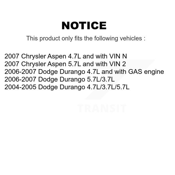 Fuel Pump Module Assembly AGY-00310023 For Dodge Durango Chrysler Aspen - Image 2