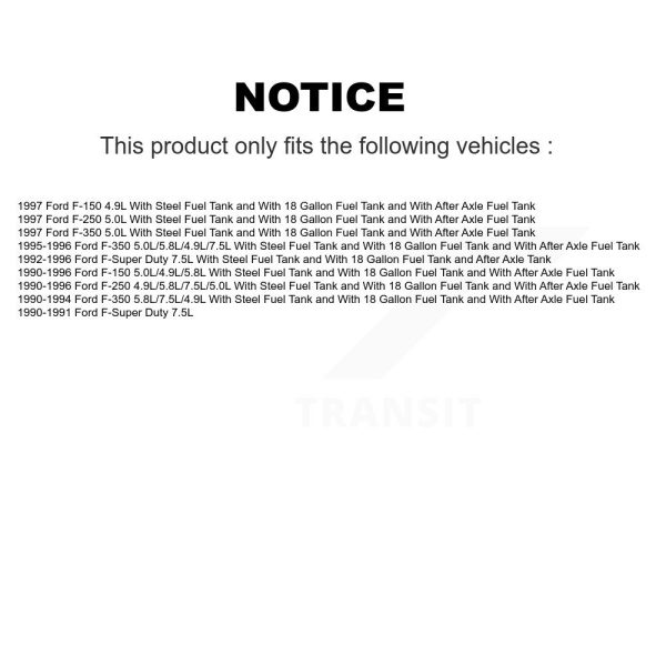 Fuel Pump Hanger Assembly AGY-00310827 For Ford F-150 F-250 F-350 F-Super - Image 2