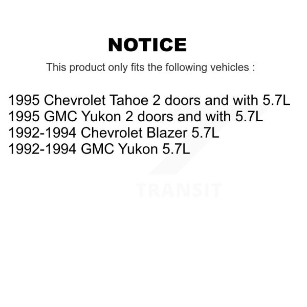 Fuel Pump Sender Assembly AGY-00310855 For Chevrolet GMC Yukon Blazer Tahoe - Image 2