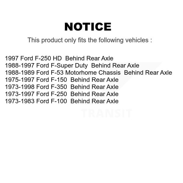 Fuel Tank Strap AGY-01110016 For Ford F-150 F-250 F-350 HD F-100 F-Super Duty - Image 2