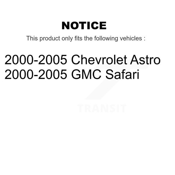 Fuel Tank Strap AGY-01110180 For 2000-2005 Chevrolet Astro GMC Safari - Image 2
