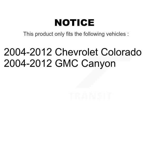 Fuel Tank Strap AGY-01110384 For 2004-2012 Chevrolet Colorado GMC Canyon - Image 2
