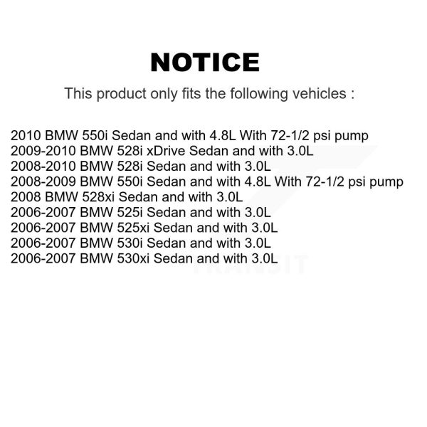 Fuel Pump Module Assembly AGY-4010589 For BMW 530xi 528i xDrive 525i 525xi - Image 2