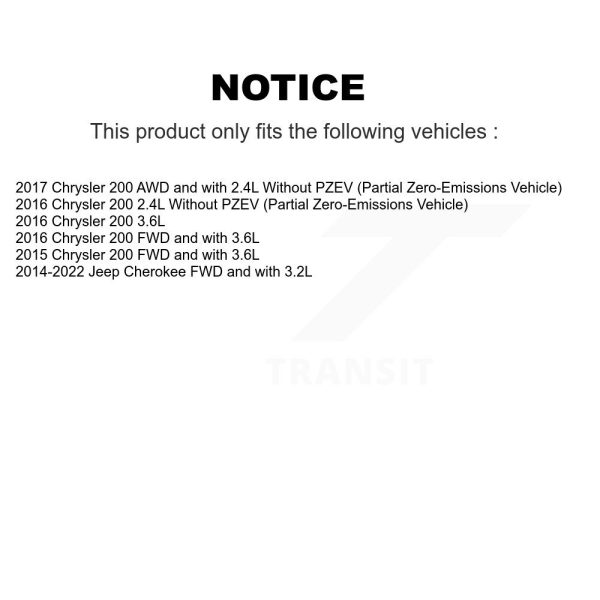 Fuel Pump Module Assembly AGY-4011474 For Jeep Cherokee Chrysler 200 - Image 2