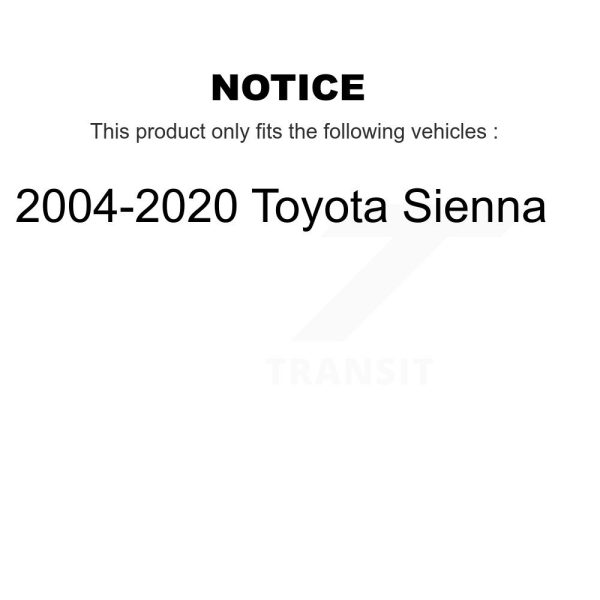 Fuel Tank Strap AGY-4040735 For 2004-2020 Toyota Sienna - Image 2