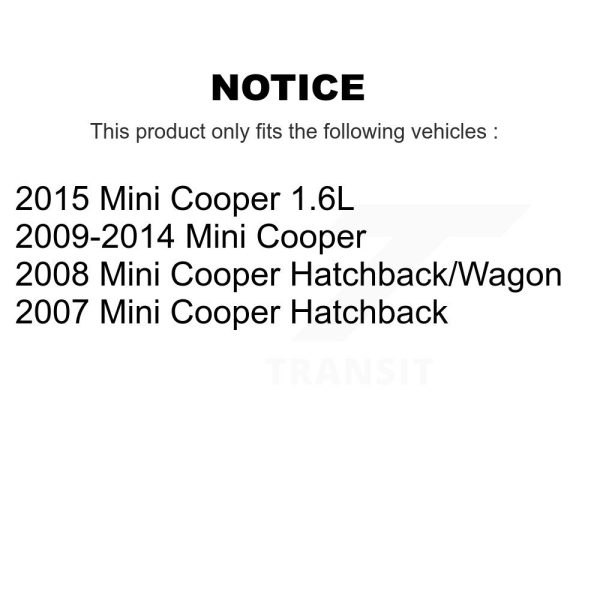 [Rear] Ceramic Disc Brake Pads CMX-D1309 For Mini Cooper - Image 2