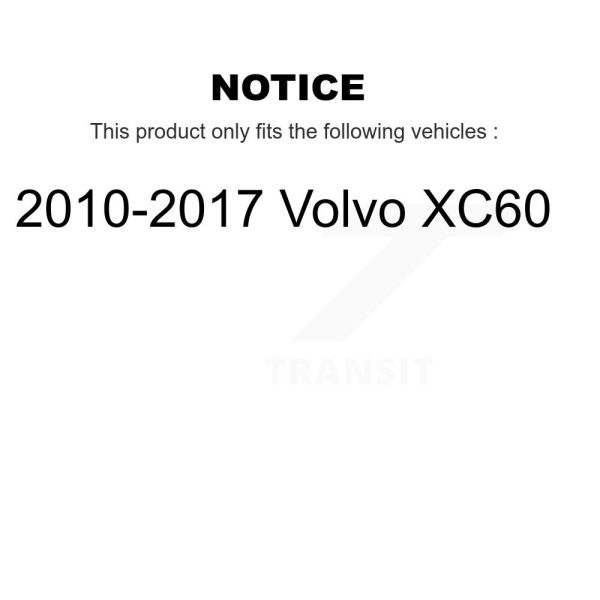 [Rear] Disc Brake Rotor DS1-980778 For 2010-2017 Volvo XC60 - Image 2