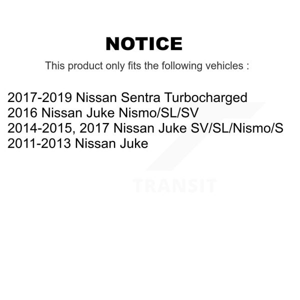 [Front] Disc Brake Rotor DS1-980864 For Nissan Sentra Juke - Image 2