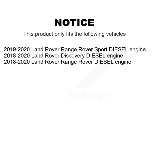 [Rear] Disc Brake Rotor DS1-982437 For Land Rover Range Sport Discovery - Image 2