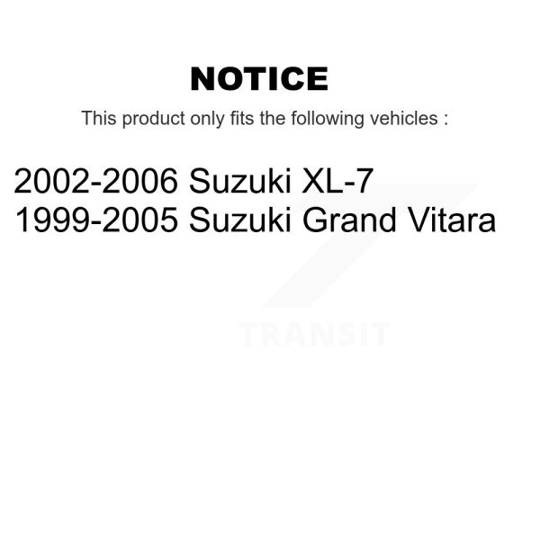 [Front] Disc Brake Rotor GCR-96922 For Suzuki Grand Vitara XL-7 - Image 2