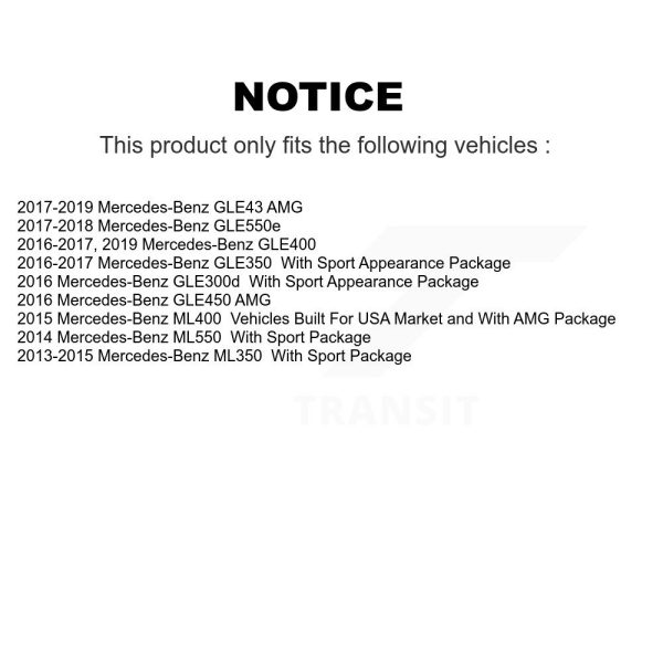 [Rear] Disc Brake Rotor GCR-981085OE For Mercedes-Benz ML350 GLE350 GLE43 AMG - Image 2