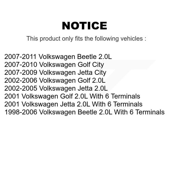 Ignition Coil MPS-MF484 For Volkswagen Jetta Beetle Golf City - Image 2