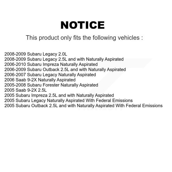 Ignition Coil MPS-MF538 For Subaru Impreza Outback Forester Legacy Saab 9-2X - Image 2