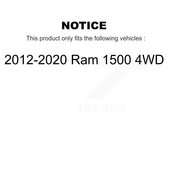 [Front] CV Axle Shaft NCV-CH10040HD For 2012-2020 Ram 1500 4WD - Image 2