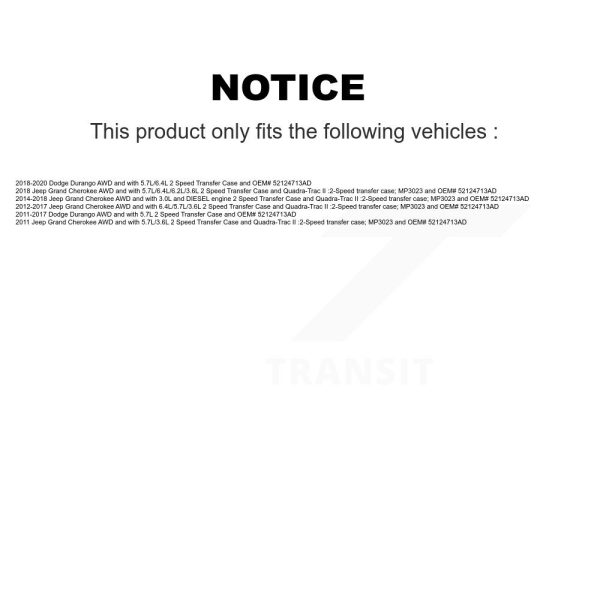 [Front Left] CV Axle Shaft NCV-CH10065 For Jeep Grand Cherokee Dodge Durango - Image 2