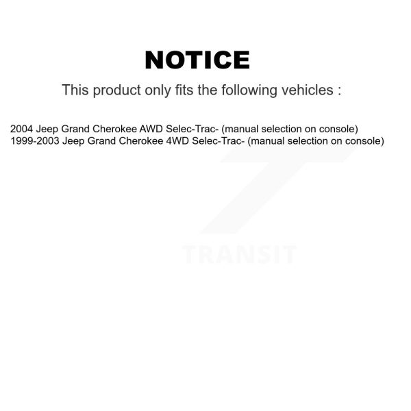 [Front Right] CV Axle Shaft NCV-CH82011 For Jeep Grand Cherokee - Image 2