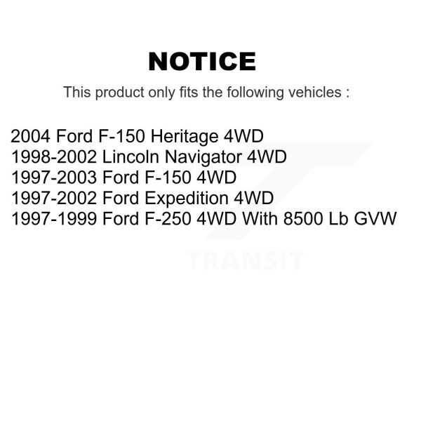 [Front] CV Axle Shaft NCV-FD11123 For Ford F-150 Expedition F-250 Heritage 4WD - Image 2