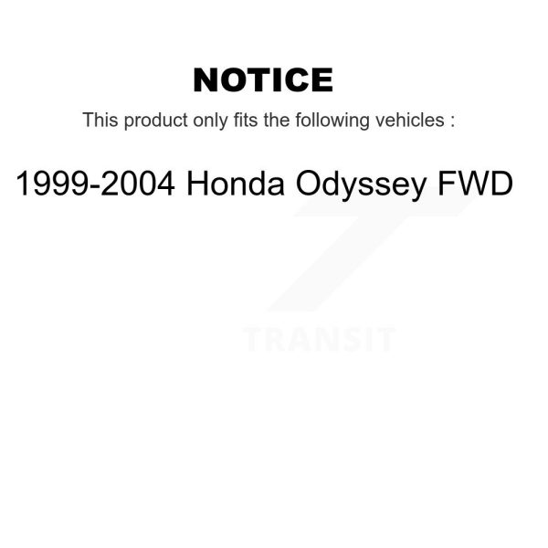[Front Right] CV Axle Shaft NCV-HO36548 For 1999-2004 Honda Odyssey FWD - Image 2