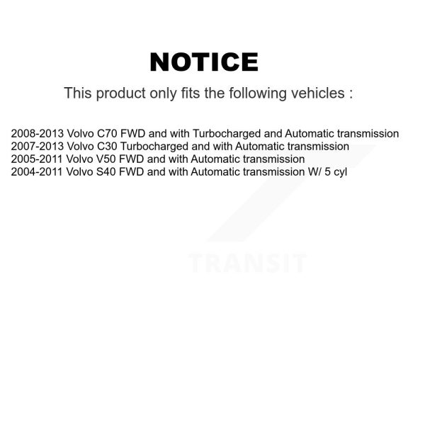 [Front Right] CV Axle Shaft NCV-VO73550 For Volvo S40 C30 V50 C70 - Image 2