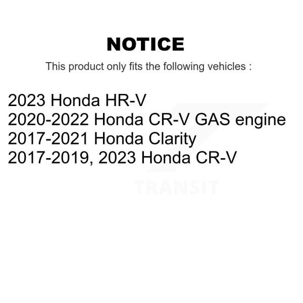 [Front] Ceramic Disc Brake Pads NWF-PTC2036 For Honda CR-V HR-V Clarity - Image 2