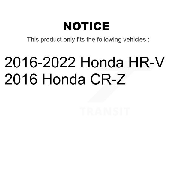 [Rear] Semi-Metallic Disc Brake Pads PPF-D1841 For Honda HR-V CR-Z - Image 2