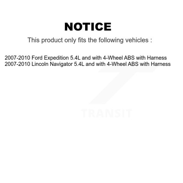 [Rear] ABS Wheel Speed Sensor SEN-2ABS1428 For Ford Expedition Lincoln Navigator - Image 2