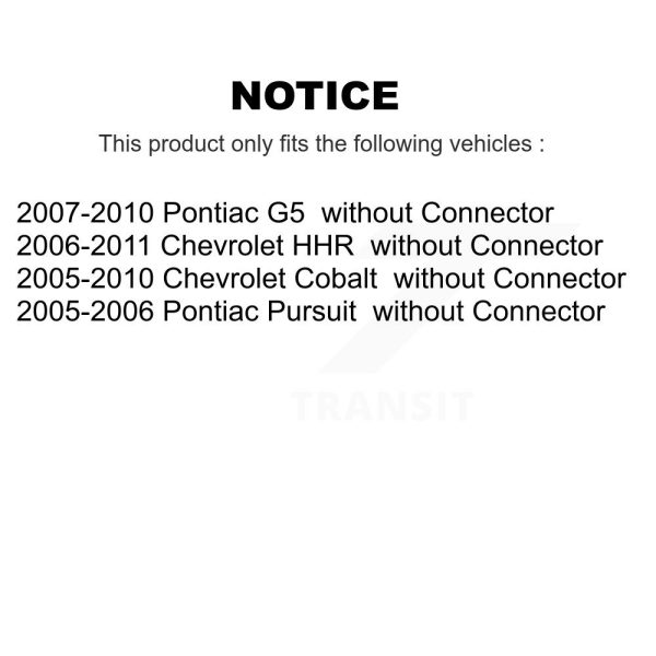 HVAC Blower Motor Resistor SEN-2BMR0083 For Chevrolet Cobalt Pontiac G5 HHR - Image 2