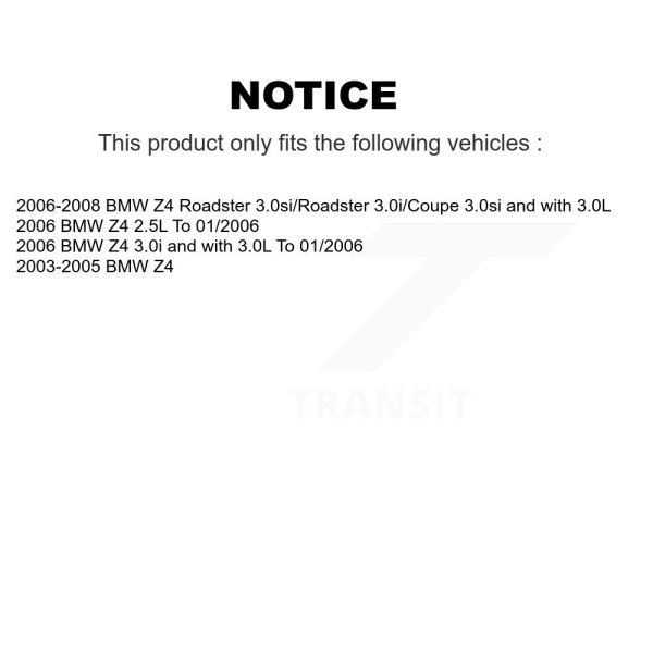 [Rear] Brake Pads Wear Sensor SEN-2BWS0143 For BMW Z4 - Image 2