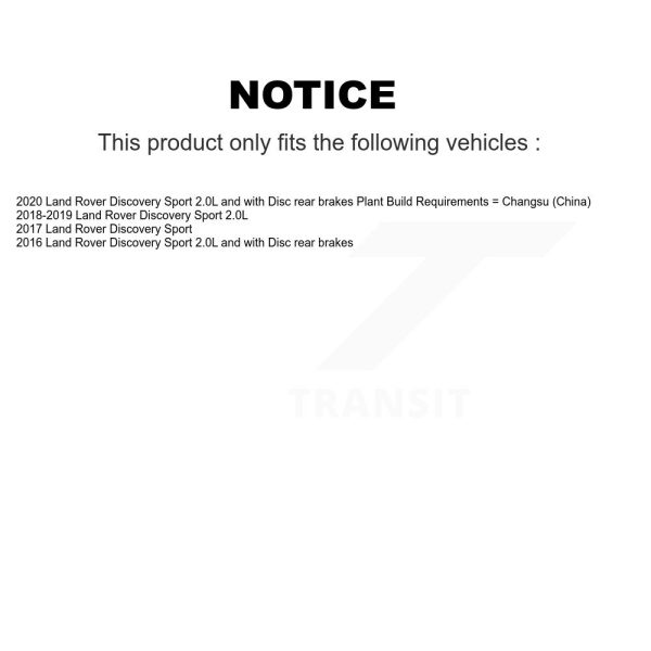 [Rear] Brake Pads Wear Sensor SEN-2BWS0439 For Land Rover Discovery Sport - Image 2