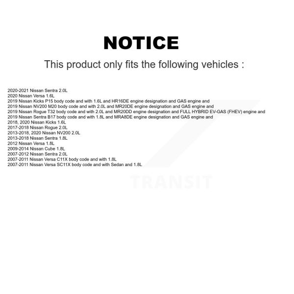 Engine Camshaft Position Sensor SEN-2CAM0165 For Nissan Sentra Rogue Versa - Image 2