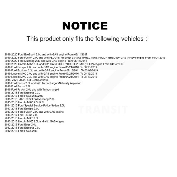 Engine Camshaft Position Sensor SEN-2CAM0388 For Ford Escape Focus Edge MKC - Image 2