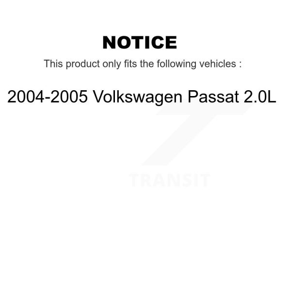 Engine Crankshaft Position Sensor SEN-2CRK0054 For Volkswagen Passat 2.0L - Image 2