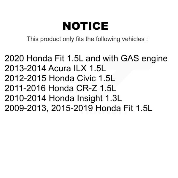 Engine Crankshaft Position Sensor SEN-2CRK0346 For Honda Civic Fit Acura ILX - Image 2