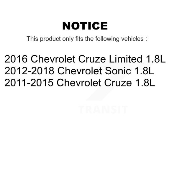 Engine Crankshaft Position Sensor SEN-2CRK0354 For Chevrolet Cruze Sonic 1.8L - Image 2