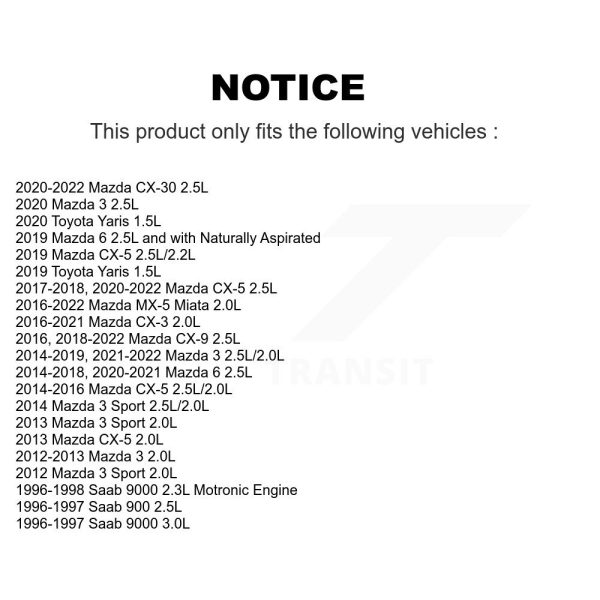 Engine Crankshaft Position Sensor SEN-2CRK0388 For Mazda 3 CX-5 CX-3 CX-30 6 - Image 2