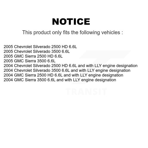 Engine Crankshaft Position Sensor SEN-2CRK0407 For GMC Chevrolet Sierra 2500 - Image 2