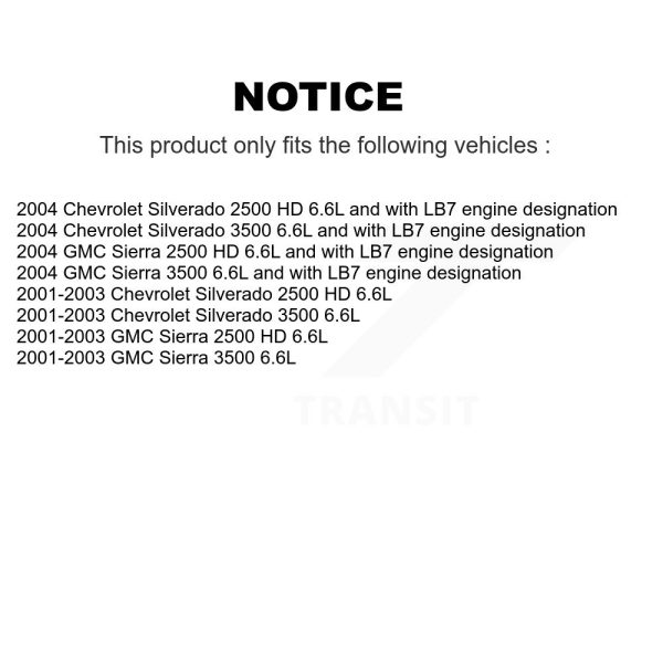 Engine Crankshaft Position Sensor SEN-2CRK0632 For GMC Chevrolet Sierra 2500 - Image 2