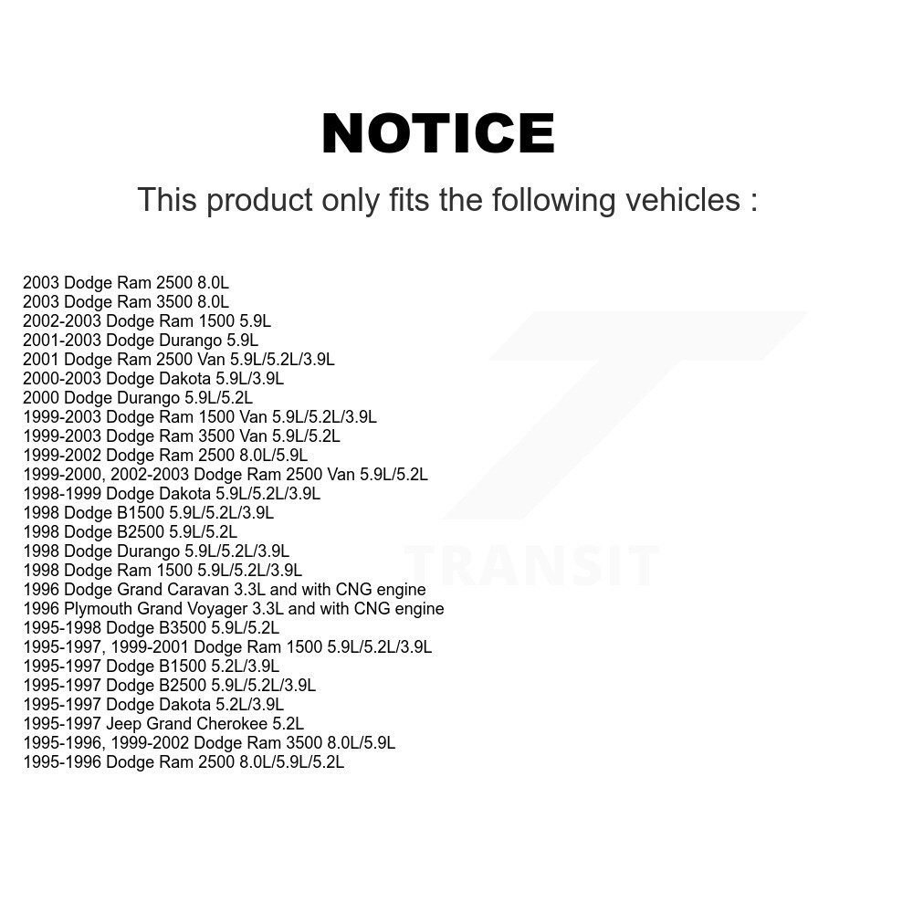 Engine Coolant Temperature Sensor SEN-2CTS0006 For Dodge Ram 1500 2500 Dakota - Image 2