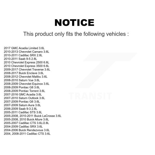 Engine Coolant Temperature Sensor SEN-2CTS0044 For Chevrolet Buick Malibu GMC - Image 2