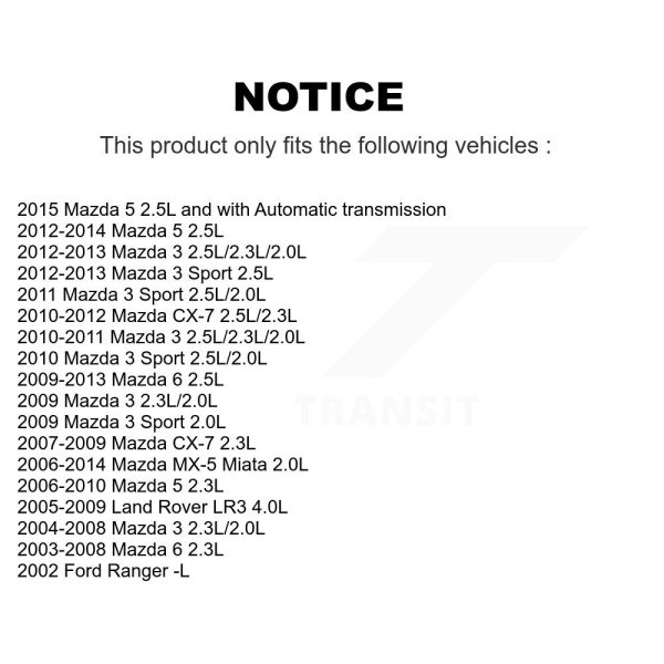 Engine Coolant Temperature Sensor SEN-2CTS0054 For Mazda 3 5 6 CX-7 MX-5 Ford - Image 2