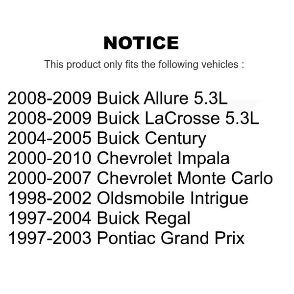 [Rear Right] Brake Caliper SLC-18B4645 For Chevrolet Impala Buick LaCrosse Monte - Image 2