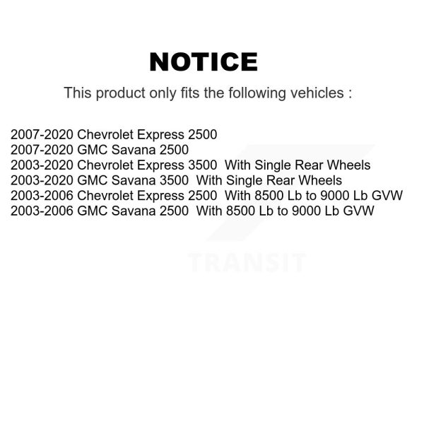 [Rear Right] Brake Caliper SLC-18B4935 For GMC Chevrolet Savana 2500 Express - Image 2