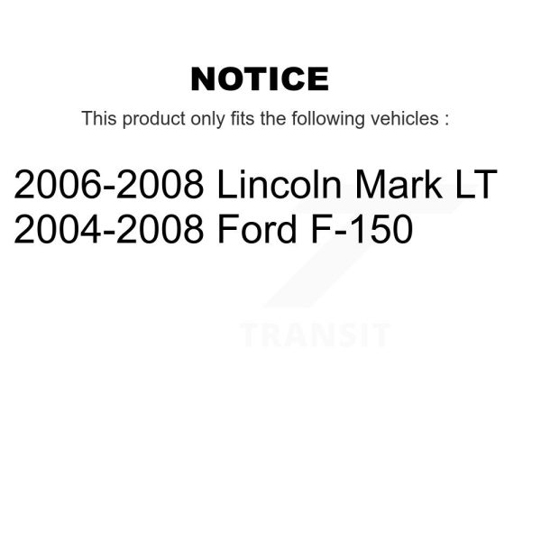 [Front Left] Disc Brake Caliper SLC-18B4975 For Ford F-150 Lincoln Mark LT - Image 2