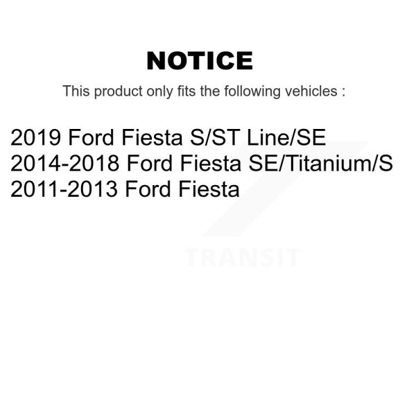 [Front Right] Disc Brake Caliper SLC-18B5305 For Ford Fiesta - Image 2