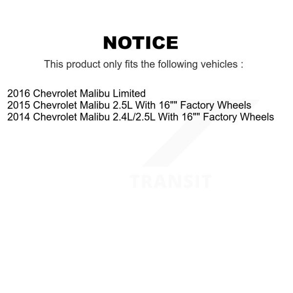 [Rear Left] Disc Brake Caliper SLC-18B5505 For Chevrolet Malibu Limited - Image 2