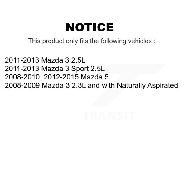 [Front Left] Disc Brake Caliper SLC-19B2942E For Mazda 3 5 Sport - Image 2