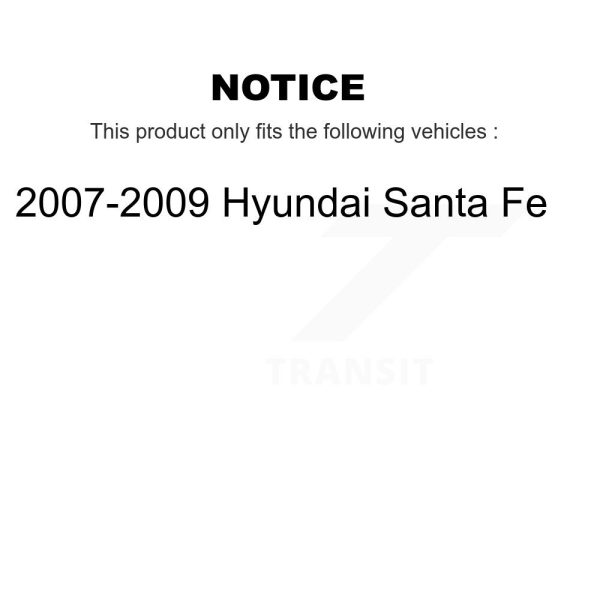 [Rear Left] Disc Brake Caliper SLC-19B3355 For 2007-2009 Hyundai Santa Fe - Image 2