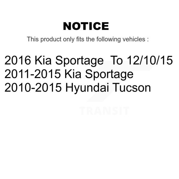 [Rear Left] Disc Brake Caliper SLC-19B6390 For Hyundai Tucson Kia Sportage - Image 2