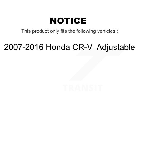 [Right Upper] Suspension Control Arm TOR-CK100046 For Honda CR-V Adjustable - Image 2