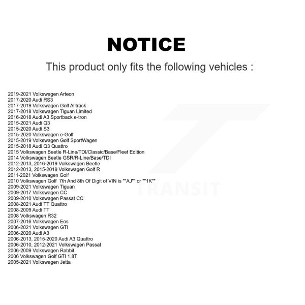[Rear Upper] Suspension Control Arm TOR-CK640613 For Volkswagen Jetta Tiguan GTI - Image 2